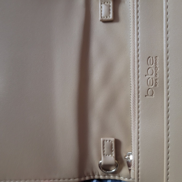 Bebe Tan Quilted Women's Bag - Picture 5 of 10